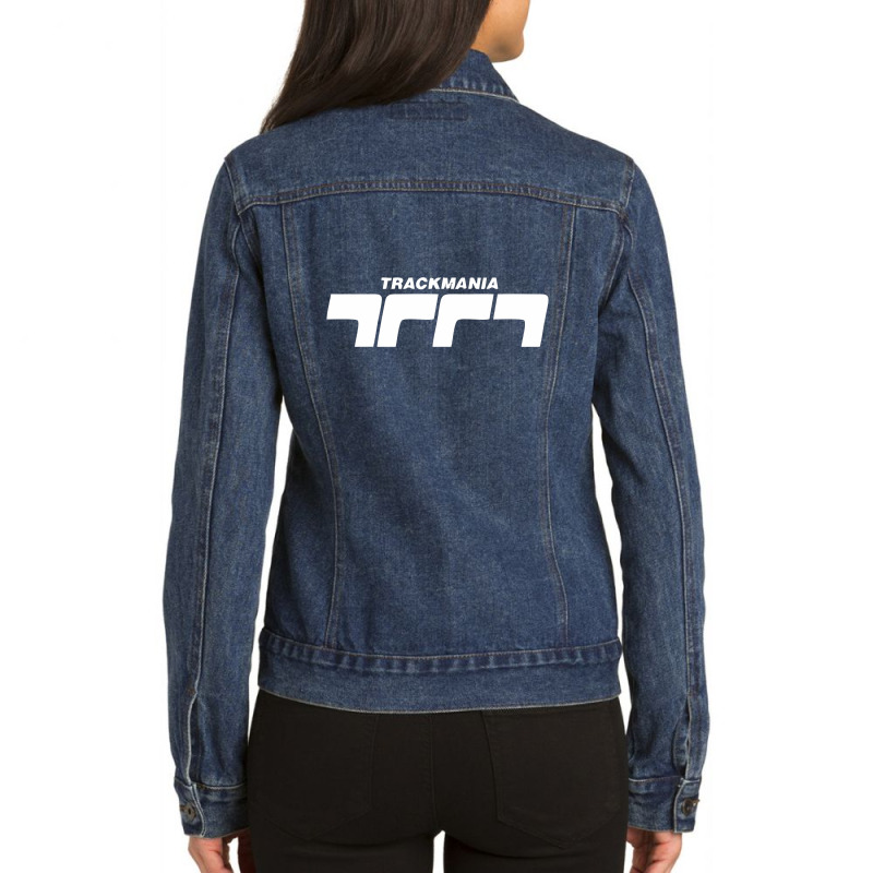 Trackmania Ladies Denim Jacket by reinolumpkin | Artistshot