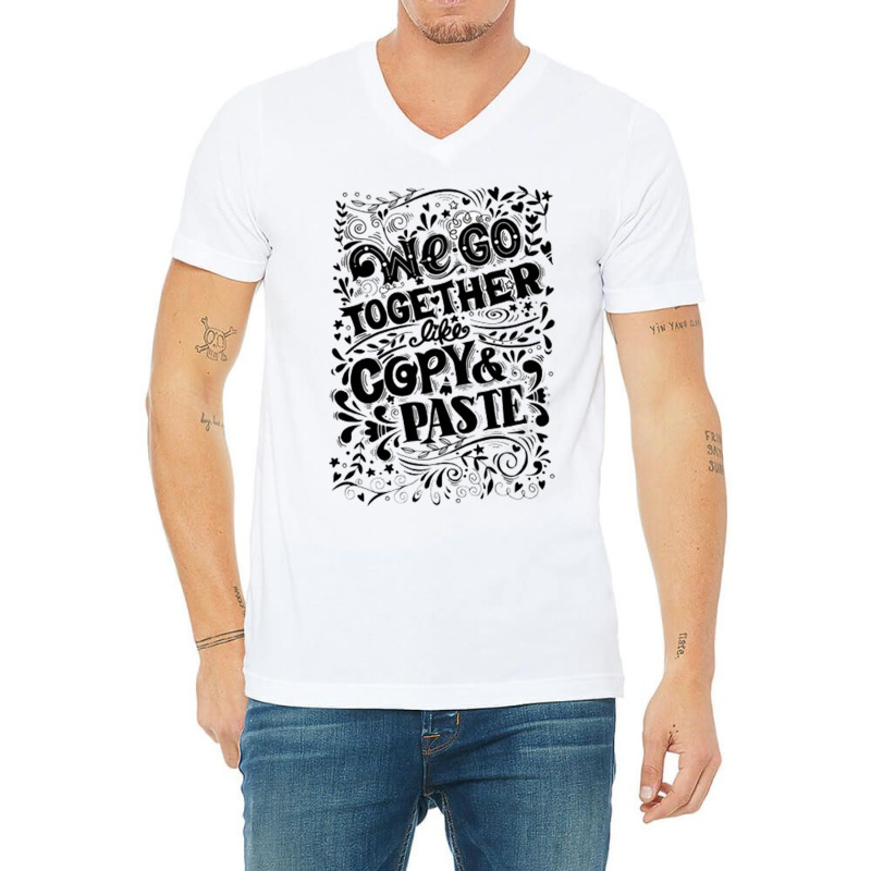 We Go Together V-neck Tee | Artistshot