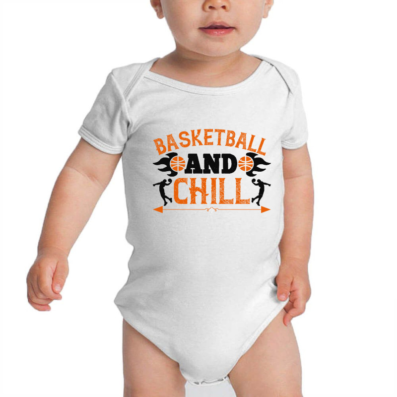 Basketball Chill Black Baby Bodysuit by Frolleintinadas | Artistshot