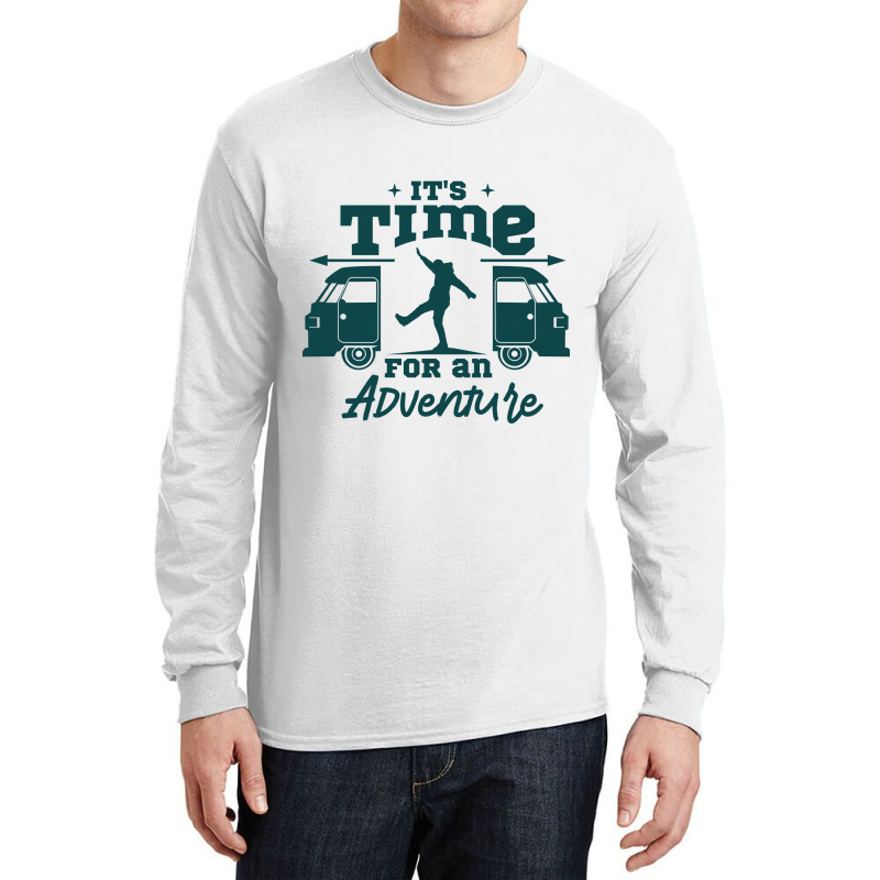 Its Time For An Adventure Long Sleeve Shirts by Spot Of merch | Artistshot