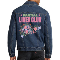 Awesome Partial Liver Transplant Survivor Premium T Shirt Men Denim Jacket | Artistshot