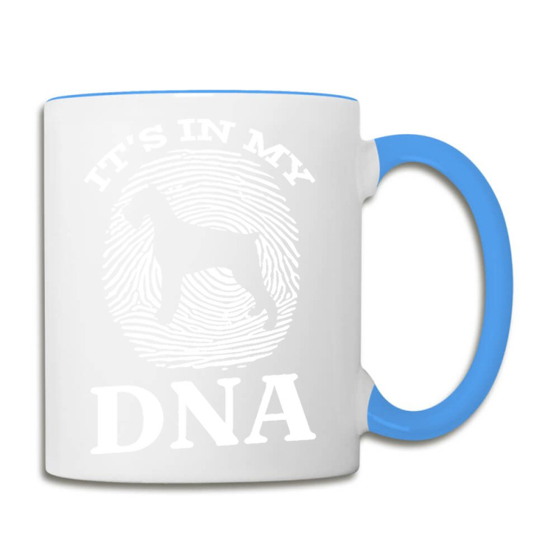 Giant T  Shirt Giant Schnauzer It`s In My D N A Fingerprint Giant Schn Coffee Mug by elephantjellyfish | Artistshot