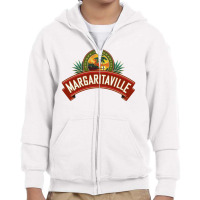 Best Margarita Ville Island Youth Zipper Hoodie | Artistshot