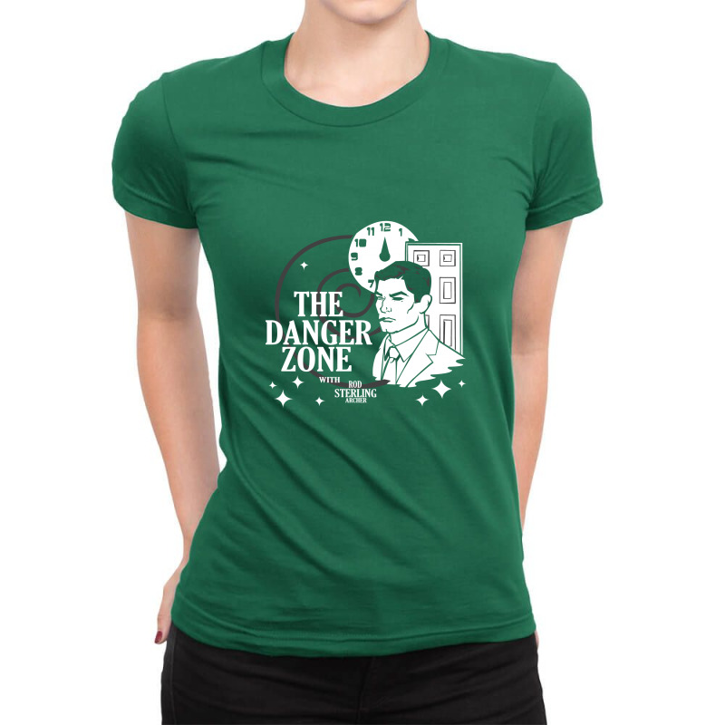 About To Enter The Danger Zone Ladies Fitted T-Shirt by satuprinsip | Artistshot