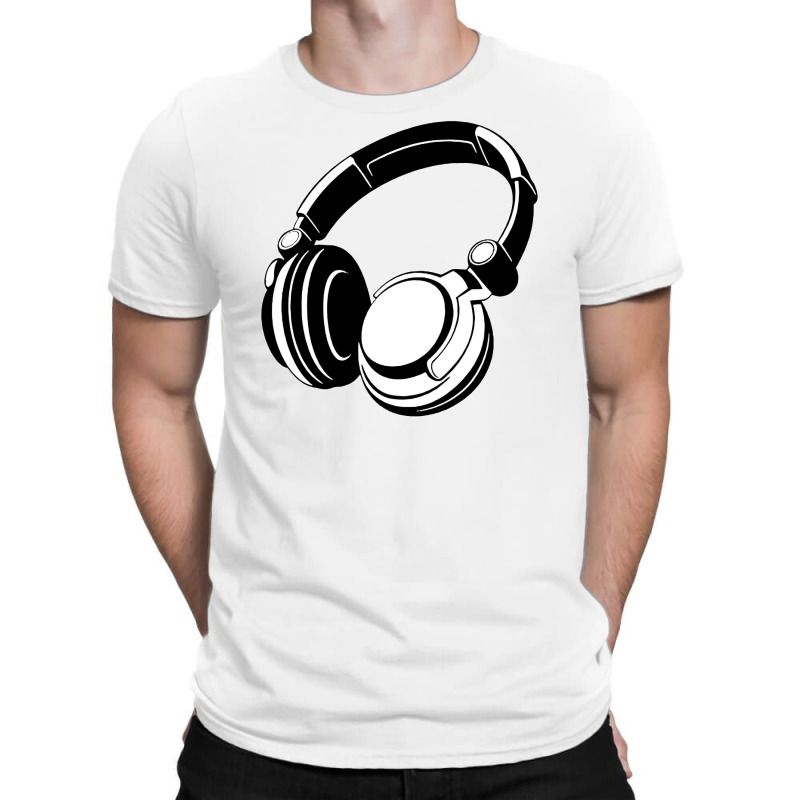 Headphones Black Humor T-shirt | Artistshot