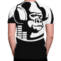 Headphones Gorilla All Over Men's T-shirt | Artistshot