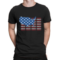 American Flag Minnesota City - Patriotic Gift T-shirt | Artistshot