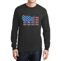 American Flag Minnesota City - Patriotic Gift Long Sleeve Shirts | Artistshot