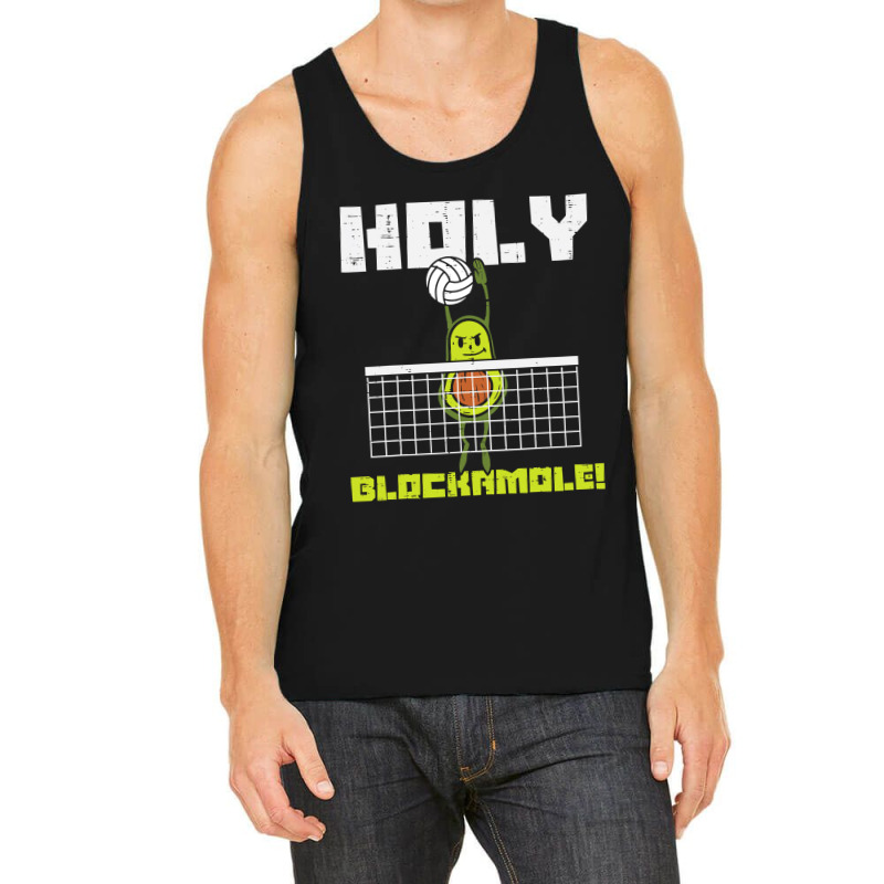 Holy Blockamole Avocado Volleyball Player Blocker Men Women T Shirt Tank Top by HUUY | Artistshot