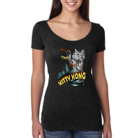 Kitty Kong Women's Triblend Scoop T-shirt | Artistshot