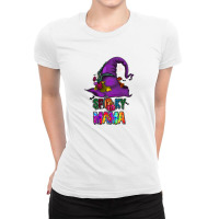 Spooky Mama Ladies Fitted T-shirt | Artistshot