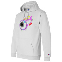 Colorful Neon Lights Eight Ball Billiards Pool T Shirt Mm Champion Hoodie | Artistshot