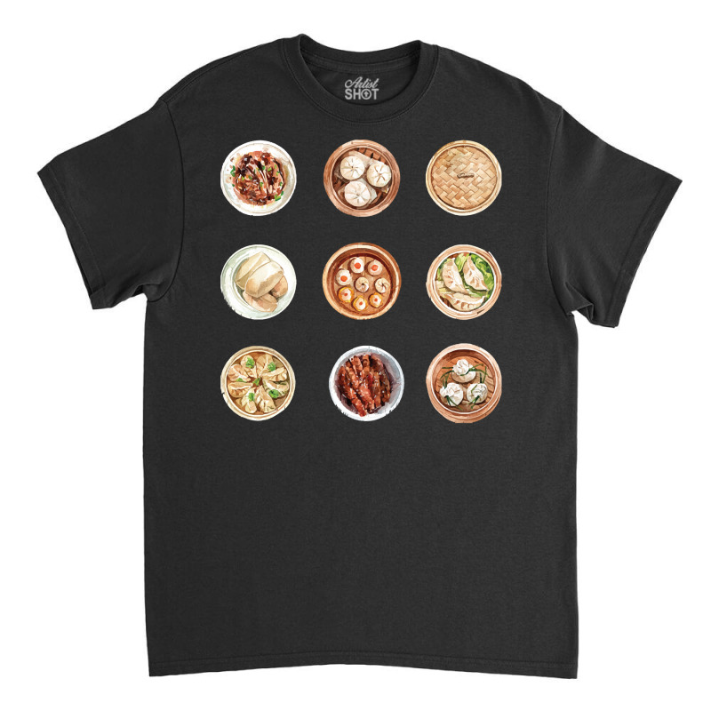 Assorted Chinese Cantonese Dim Sum T  Shirt Chinese Dim Sum Variety T Classic T-shirt | Artistshot