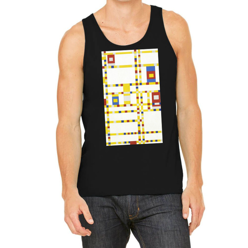 Piet Mondrian Broadway Boogie Woogie Tank Top by Dehartui | Artistshot