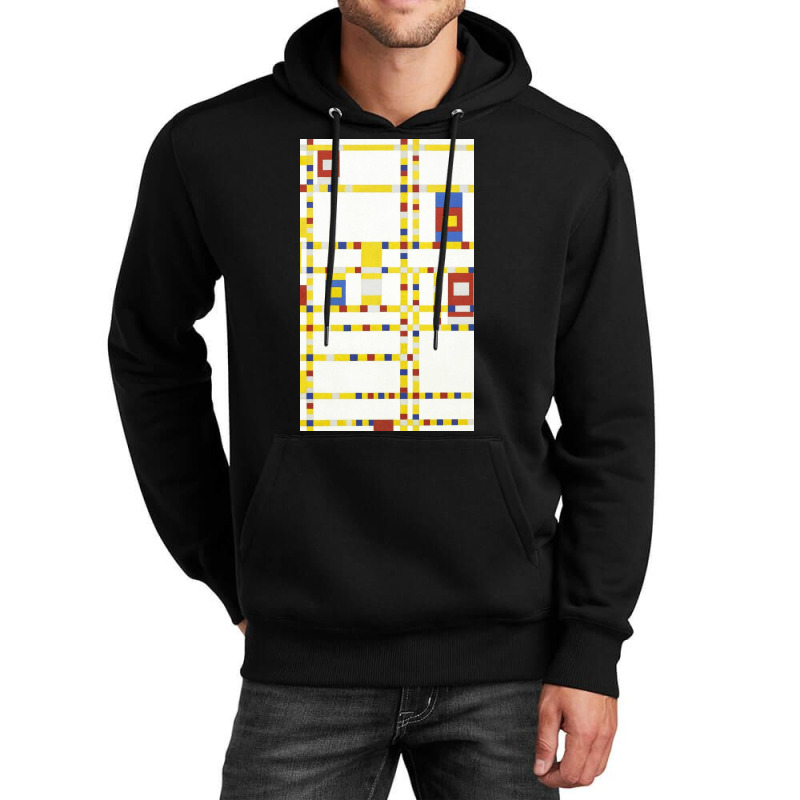 Piet Mondrian Broadway Boogie Woogie Unisex Hoodie by Dehartui | Artistshot