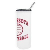 Minnesota Volleyball Classic Pullover Hoodie Skinny Tumbler | Artistshot