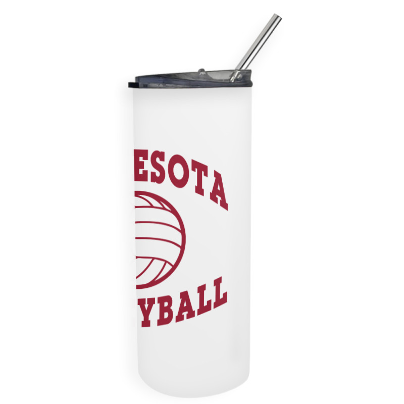 Minnesota Volleyball Classic Pullover Hoodie Skinny Tumbler | Artistshot