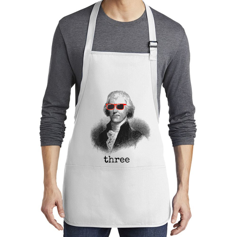 Thomas Jefferson Founding Father T Shirt Medium-length Apron | Artistshot