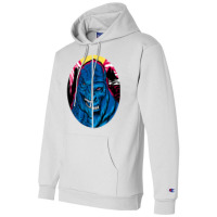 God Vs King Face Champion Hoodie | Artistshot