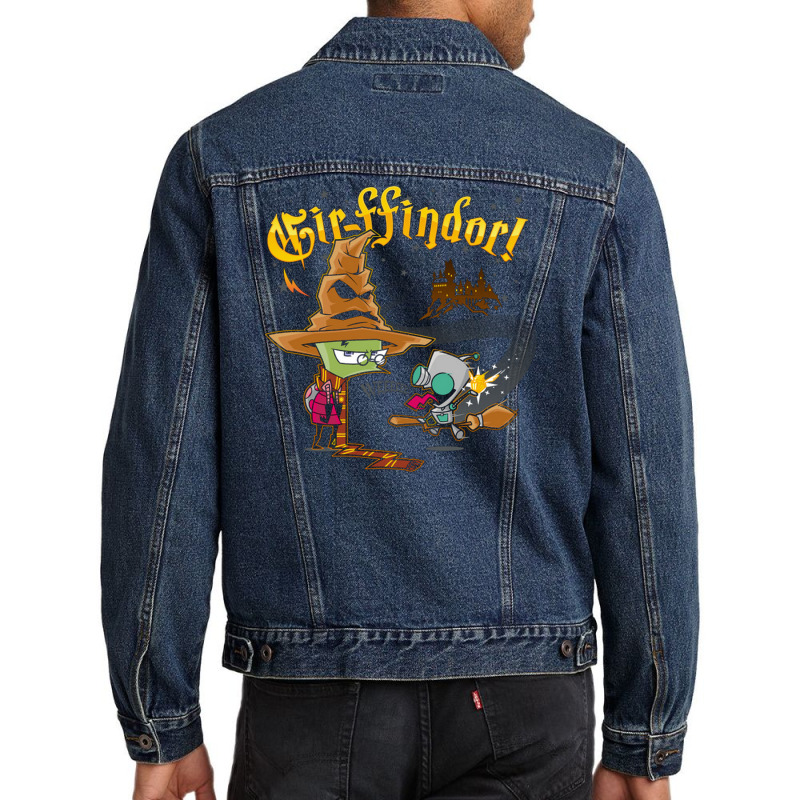 Gir Ffindor Invader Zim Men Denim Jacket | Artistshot