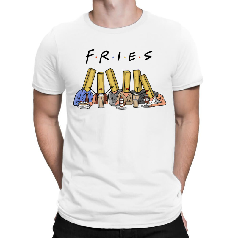 Friend Fries T-shirt | Artistshot