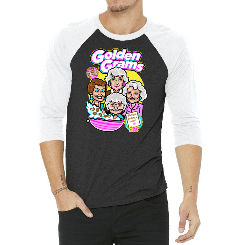 Golden Grams Cereal 3/4 Sleeve Shirt | Artistshot