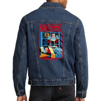 Sleeping Merry Christmas Men Denim Jacket | Artistshot