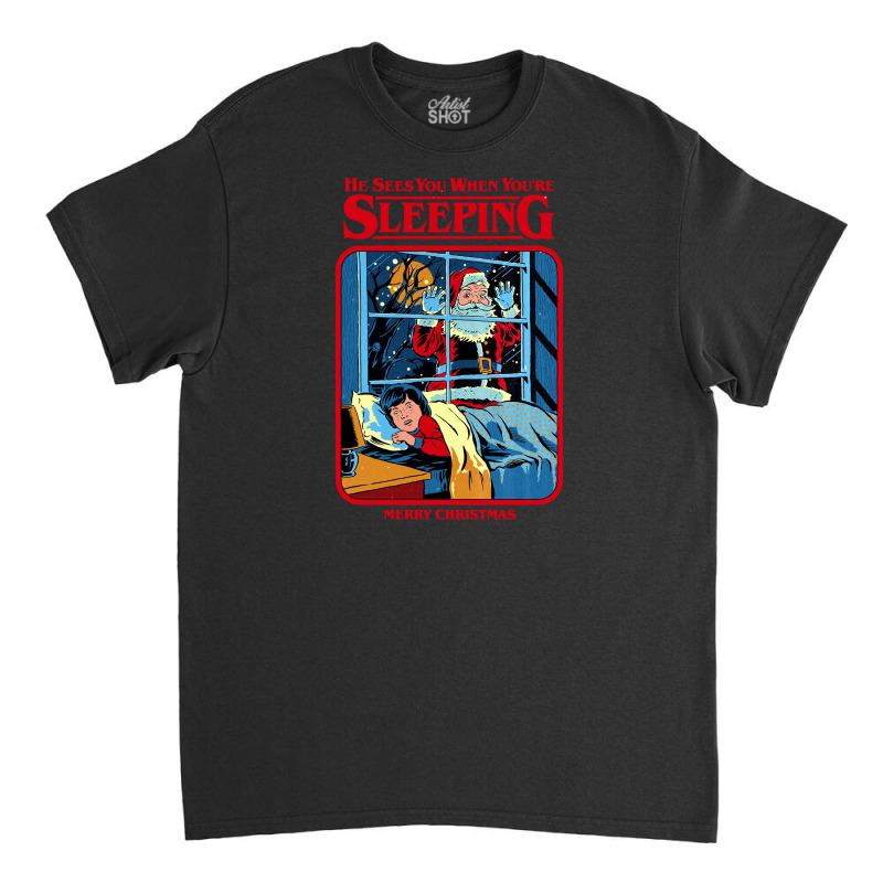 Sleeping Merry Christmas Classic T-shirt | Artistshot