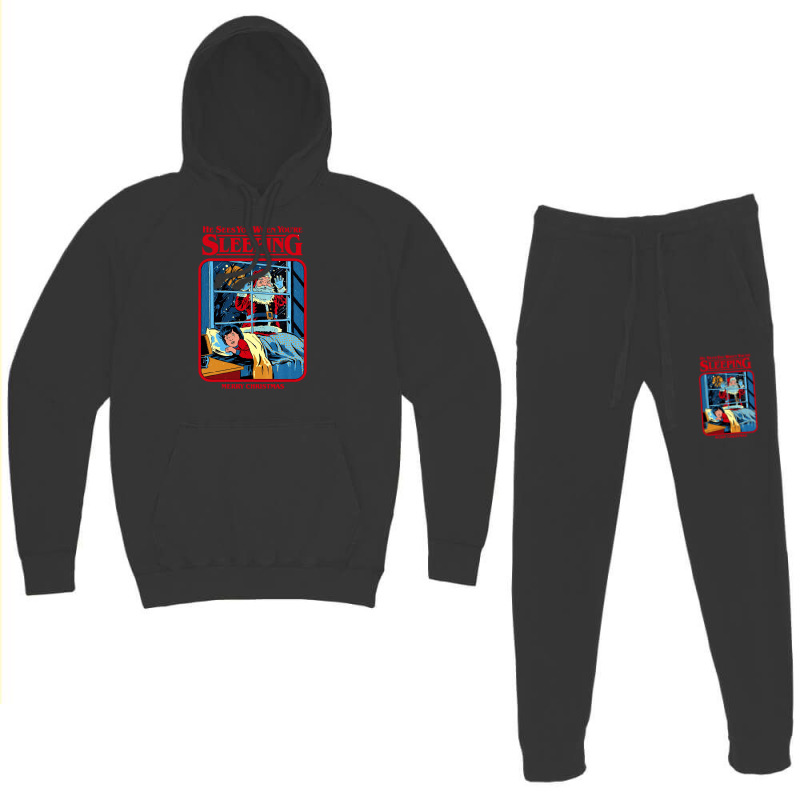 Sleeping Merry Christmas Hoodie & Jogger Set | Artistshot