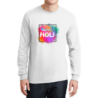 Happy Holi Color India Hindu Happy Holi Long Sleeve Shirts | Artistshot