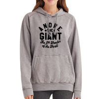 Andre The Giant 8th Wonder Of The World Vintage Hoodie | Artistshot