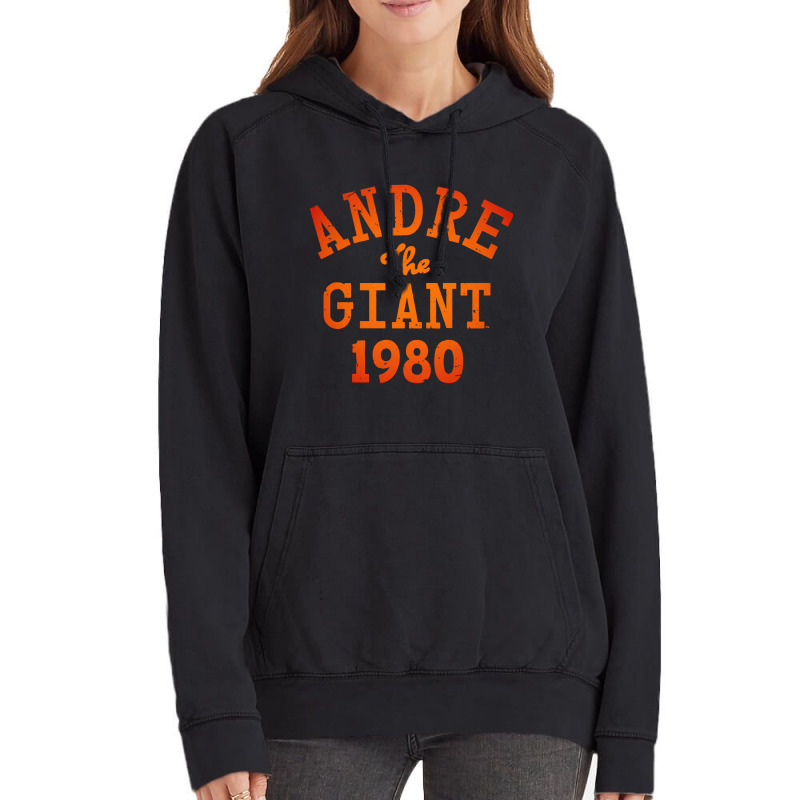 Andre The Giant 1980 Vintage Hoodie | Artistshot