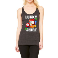 Lucky Lottery, Gambling Fun Lotto T Shirt, Dk Racerback Tank | Artistshot