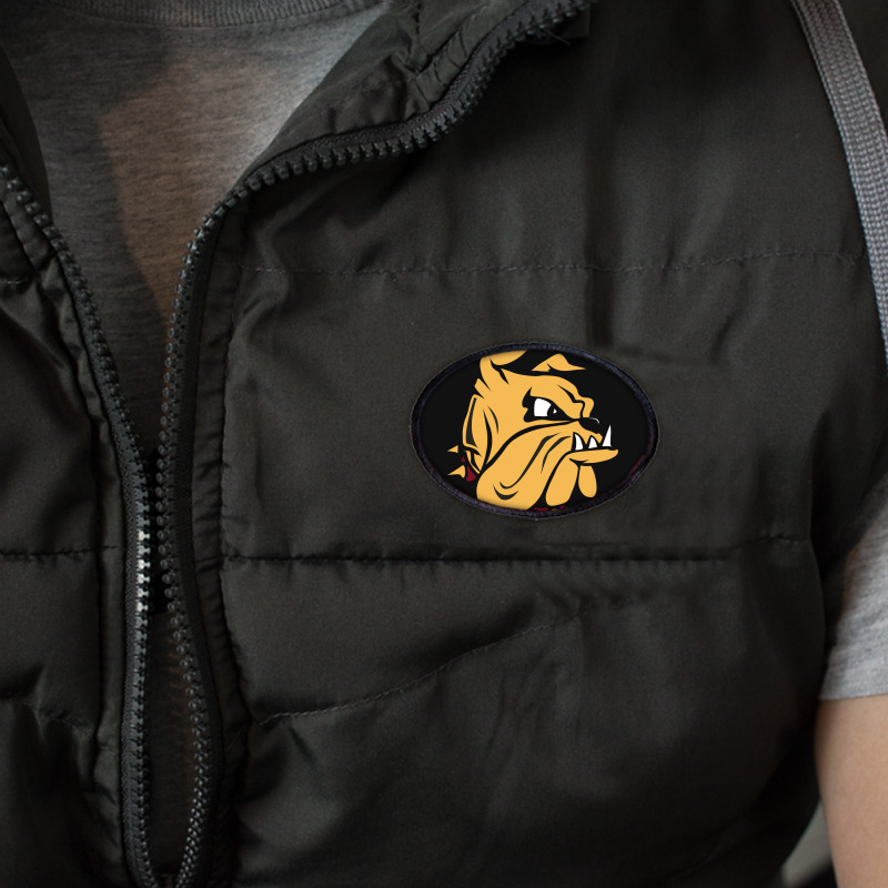 University Of Minnesota Duluth Bulldogs Oval Patch | Artistshot