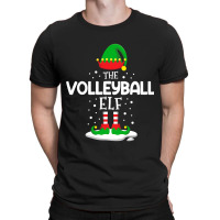 The Volleyball Elf Christmas Family Matching Costume Pjs T Shirt T-shirt | Artistshot