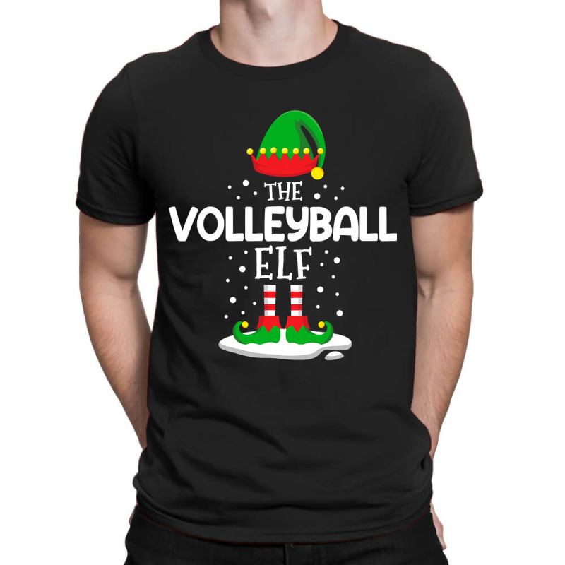 The Volleyball Elf Christmas Family Matching Costume Pjs T Shirt T-shirt | Artistshot