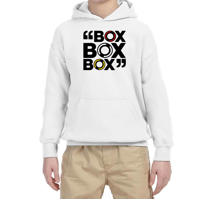 Box Off Race Youth Hoodie | Artistshot