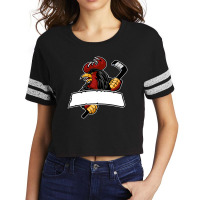 Iserlohn Roosters Scorecard Crop Tee | Artistshot