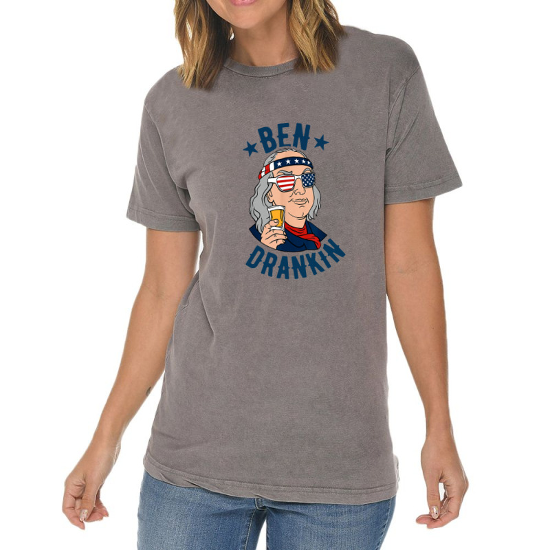 Drinking Beer Vintage T-Shirt by roberttice | Artistshot