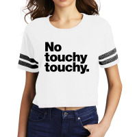 Youch Not Touch Scorecard Crop Tee | Artistshot