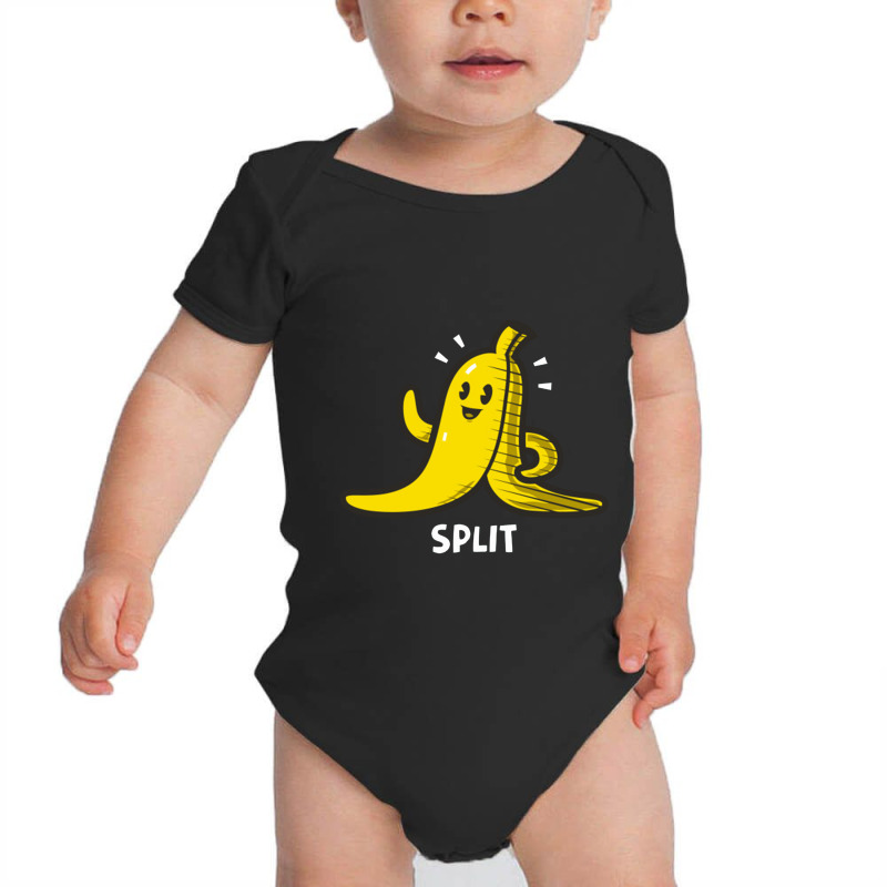 Banana Split Baby Bodysuit by apofiss | Artistshot