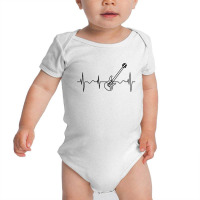 Bass Guitar Heartbeat Baby Bodysuit | Artistshot