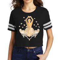 Meditation Yoga T  Shirt Meditation Design Gold T  Shirt Scorecard Crop Tee | Artistshot