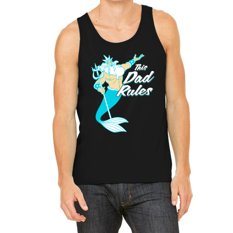 Mermaid King Triton Tank Top by Bulumata | Artistshot