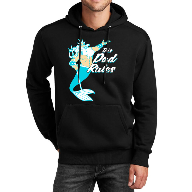 Mermaid King Triton Unisex Hoodie by Bulumata | Artistshot