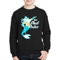 Mermaid King Triton Youth Sweatshirt | Artistshot