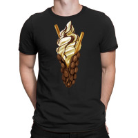 Bubble Waffle Ice Cream T  Shirt Egg Bubble Chocolate Waffle Vanilla I T-shirt | Artistshot