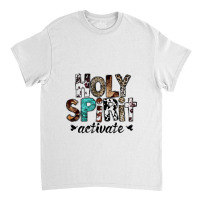 Holy Spirit Activate Cowhide Cowboy Western Southern Vibe Classic T-shirt | Artistshot