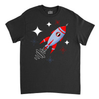 Atomic Rocket Retro Mid Century Modern Futuristic Spaceship T Shirt Classic T-shirt | Artistshot