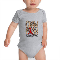 Craw Fish Season Leopard Print Love Crawfishee Baby Bodysuit | Artistshot